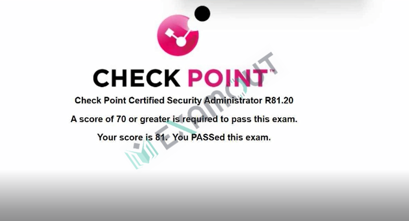 CCSA R81 156-215.81 passing exam report 1
