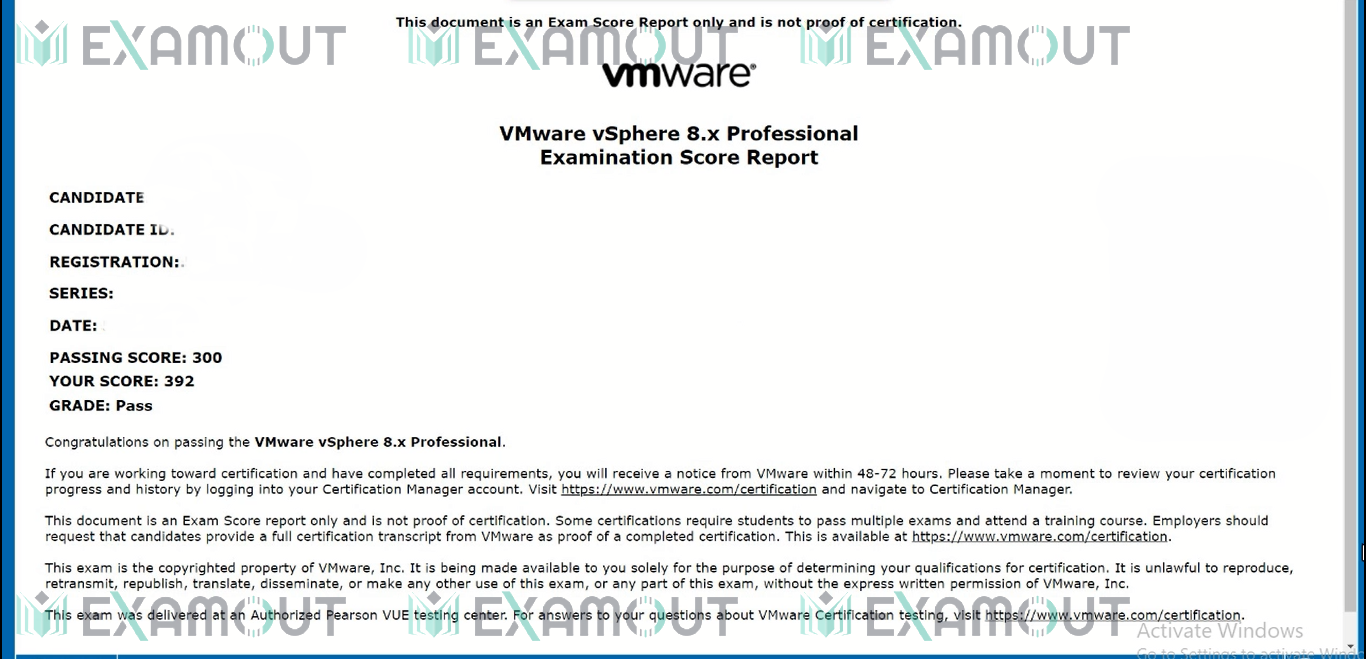VCP-DCV 2023 2V0-21.23 passing exam report 1
