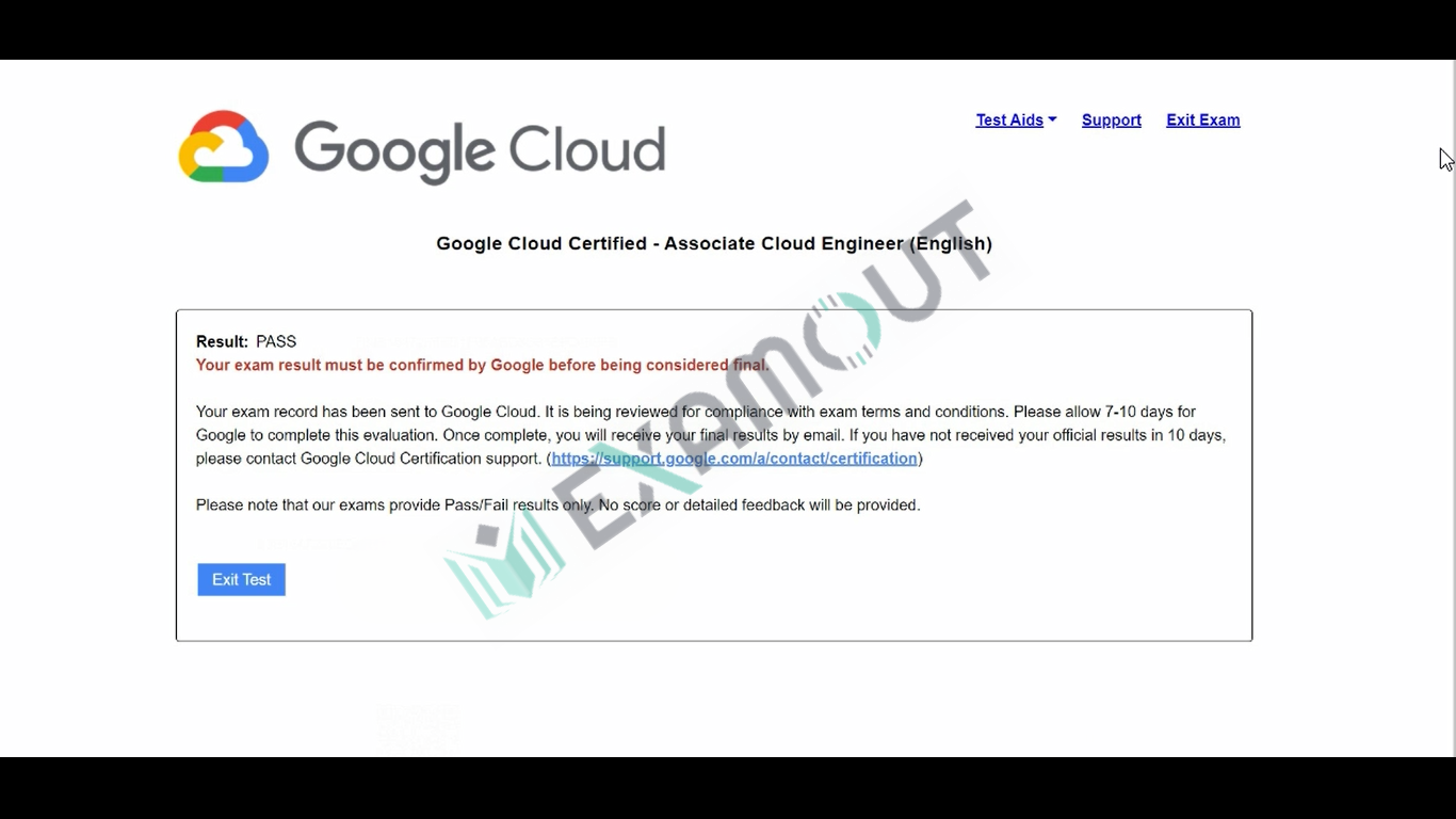 Google Cloud Certified Associate-Cloud-Engineer passing exam report 2
