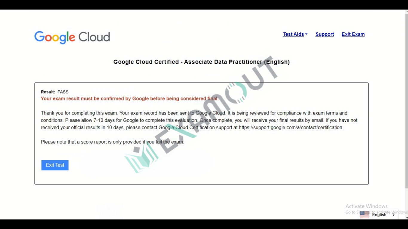 Google Cloud Platform Associate-Data-Practitioner passing exam report 1