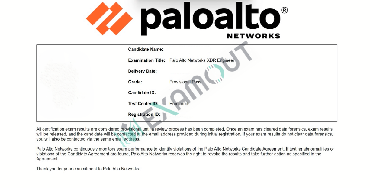 Security Operations XDR-Engineer passing exam report 1